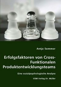 Produktbild: Erfolgsfaktoren von Cross-Funktionalen Produktentwicklungsteams