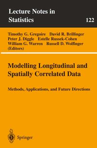 Produktbild: Modelling Longitudinal and Spatially Correlated Data
