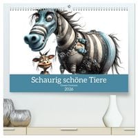 Produktbild: Creepy Creatures (hochwertiger Premium Wandkalender 2026 DIN A2 quer), Kunstdruck in Hochglanz