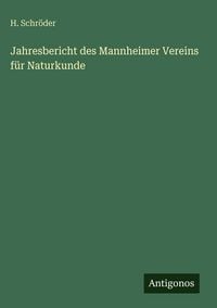 Produktbild: Jahresbericht des Mannheimer Vereins f&uuml;r Naturkunde