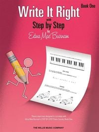 Produktbild: Write It Right with Step by Step, Book One