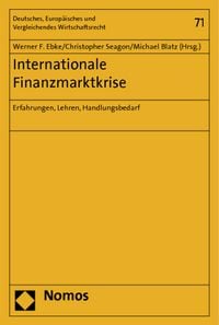 Produktbild: Internationale Finanzmarktkrise