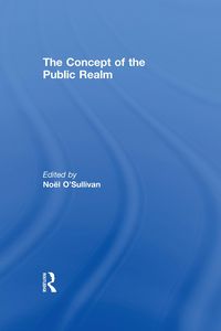 Produktbild: The Concept of the Public Realm