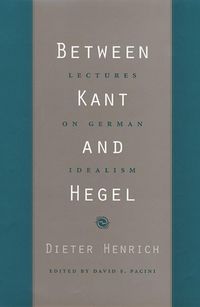 Produktbild: Henrich, D: Between Kant and Hegel
