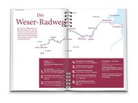 KOMPASS Radreiseführer Weser-Radweg