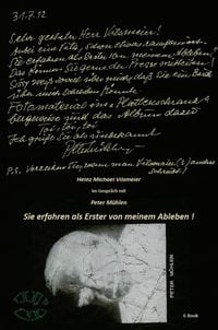 Produktbild: Peter M&uuml;hlen - Sie erfahren als Erster von meinem Ableben.