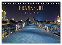 Produktbild: Frankfurt Skylights 2026 (Tischkalender 2026 DIN A5 quer), CALVENDO Monatskalender