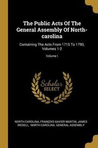 Produktbild: The Public Acts Of The General Assembly Of North-carolina