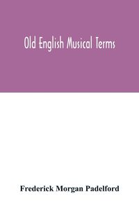 Produktbild: Old English musical terms