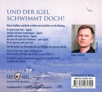Und der Igel schwimmt doch!