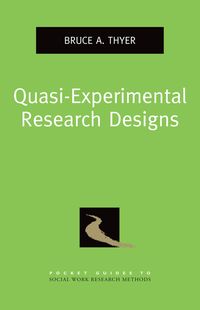 Produktbild: Quasi-Experimental Research Designs