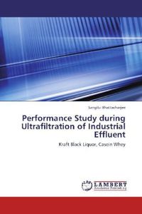 Produktbild: Bhattacharjee, S: Performance Study during Ultrafiltration o