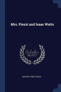 Produktbild: Mrs. Piozzi and Isaac Watts