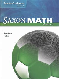 Produktbild: Saxon Math Course 1: Teacher Manual Volume 2 2007