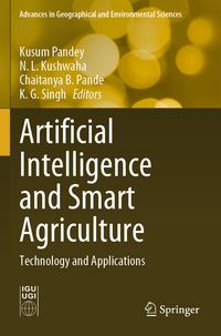 Produktbild: Artificial Intelligence and Smart Agriculture