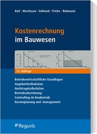 Produktbild: Kostenrechnung im Bauwesen