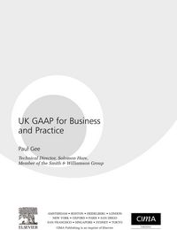 Produktbild: UK GAAP for Business and Practice