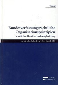 Produktbild: Bundesverfassungsrechtliche Organisationsprinzipien