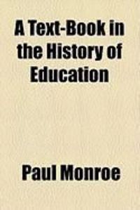 Produktbild: A Text-Book in the History of Education