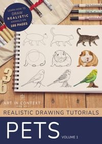Produktbild: How to Draw Realistic Pets (Realistic Drawing Tutorials, #1)