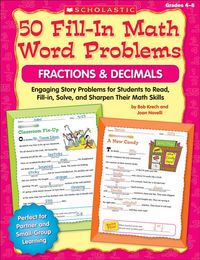 Produktbild: 50 Fill-in Math Word Problems