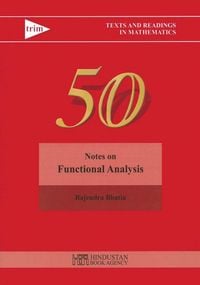 Produktbild: Notes on Functional Analysis