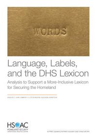 Produktbild: Language, Labels, and the Dhs Lexicon