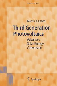Produktbild: Third Generation Photovoltaics