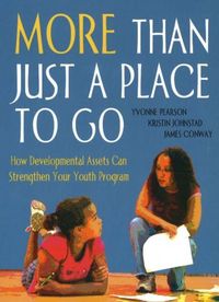 Produktbild: More Than Just a Place To Go