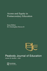 Produktbild: Access and Equity in Postsecondary Education