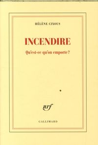 Produktbild: Incendire : qu'est-ce qu'on emporte ?