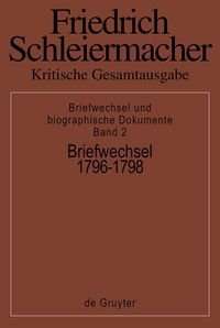 Produktbild: Briefwechsel 1796-1798