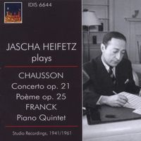 Produktbild: Heifetz/Sanroma/Baker/Primrose/Piatigorsky/Pennari: Jascha H