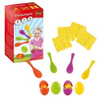 Produktbild: Idena Eierlaufspiel mit Eigelb-Sands&auml;ckchen 12 Teile