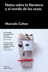 Produktbild: Notas sobre la literatura y el sonido de las cosas