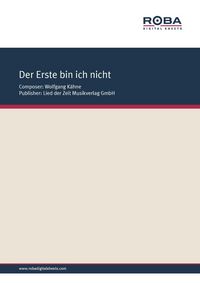 Produktbild: Der Erste bin ich nicht