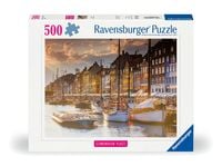 Produktbild: Erwachsenenpuzzle 500 Teile - Sonnenuntergang in Kopenhagen