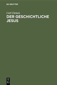 Produktbild: Der geschichtliche Jesus
