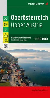 Produktbild: Freytag & berndt Stra&szlig;enkarte Ober&ouml;sterreich 1:150.000