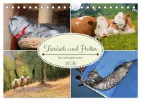 Produktbild: Tierisch und Heiter - Das Leben geht weiter 2026 (Tischkalender 2026 DIN A5 quer), CALVENDO Monatskalender