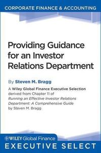Produktbild: Providing Guidance for an Investor Relations Department