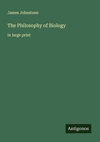 Produktbild: The Philosophy of Biology