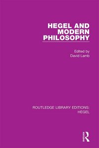 Produktbild: Hegel and Modern Philosophy