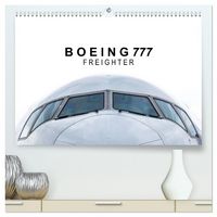 Produktbild: Boeing 777 Freighter (hochwertiger Premium Wandkalender 2026 DIN A2 quer), Kunstdruck in Hochglanz