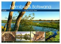 Produktbild: Namibia & Botswana (Wandkalender 2026 DIN A2 quer), CALVENDO Monatskalender