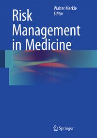 Produktbild: Risk Management in Medicine