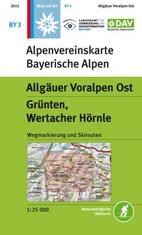 Bild vom Artikel DAV Alpenvereinskarte Bayerische Alpen 03. Allgäuer Voralpen Ost 1 : 25.000 vom Autor 