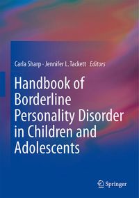 Produktbild: Handbook of Borderline Personality Disorder in Children and Adolescents