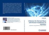 Produktbild: Inference for Normal Mean with Known Coefficient of Variation