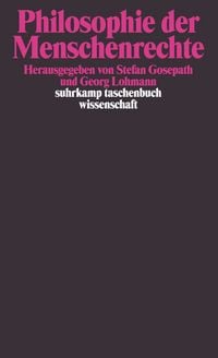 Produktbild: Philosophie der Menschenrechte